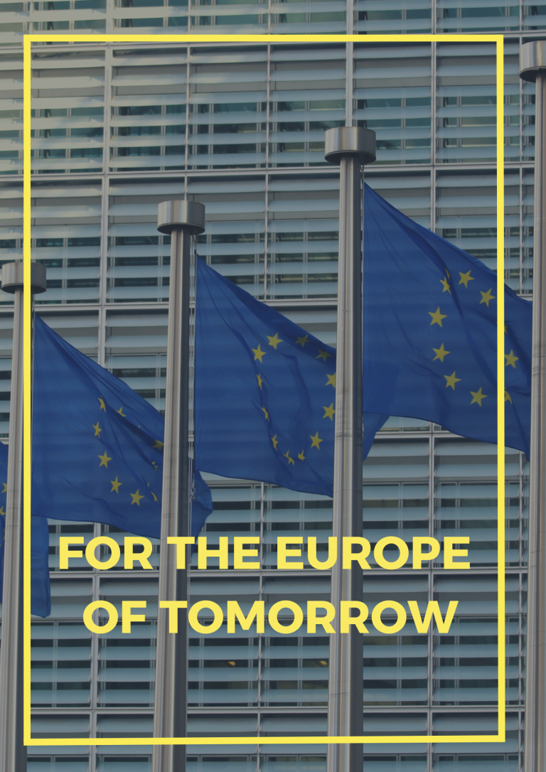 For the Europe of Tomorrow Reimagine Europa