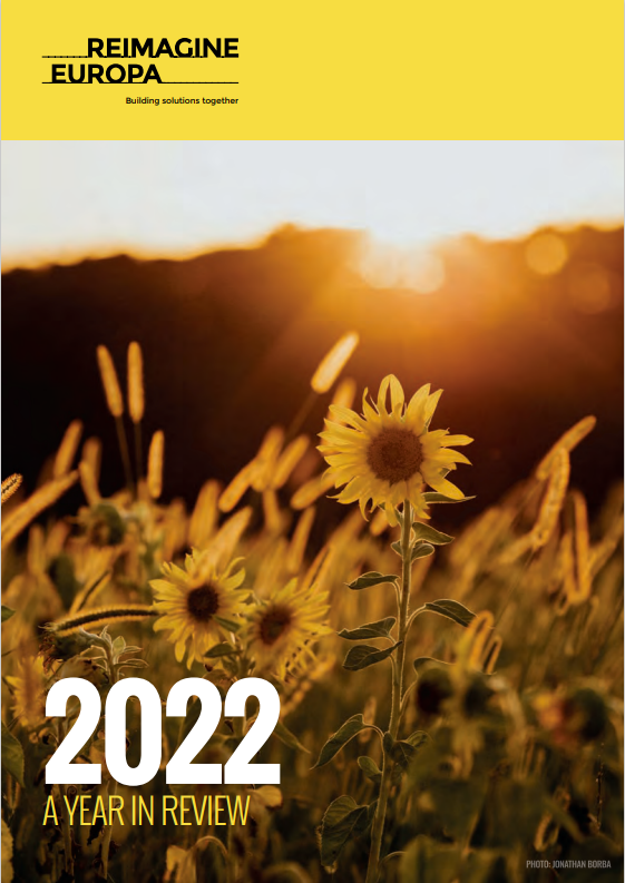 Cover photo of the 2022 Year in Review brochure